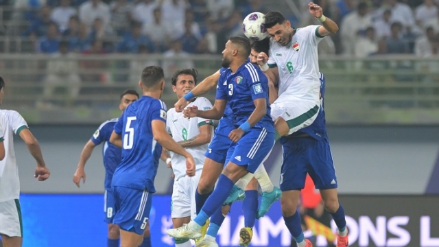 انتهاء مباراة الكويت والعراق بتصفيات كأس العالم بدون أهداف