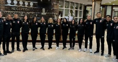 بعثة منتخب مصر لجمباز الإيروبيك تتوجه لإيطاليا للمشاركة في بطولة العالم