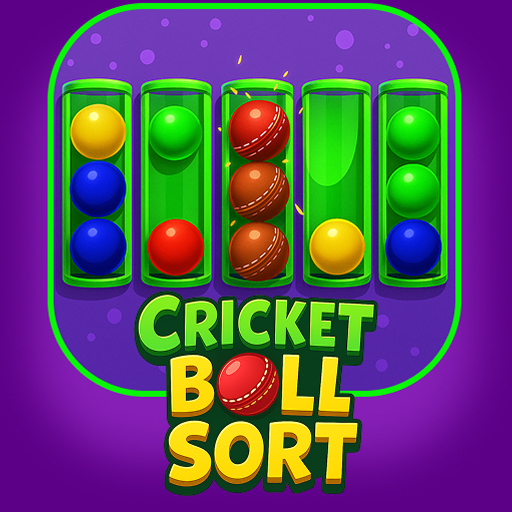 تحميل لعبة Cricket Ball Sort مهكرة