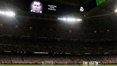 ريال مدريد وباليرمو يقف دقيقة حداد تكريما لـ «أسطورة ايطاليا»..فيديو