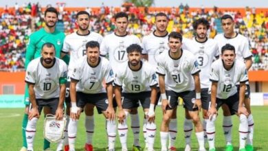 منتخب مصر يكتسح الرأس الأخضر بثنائية في الشوط الأول |فيديو