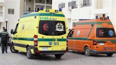 إصابة 4 في تصادم دراجتين ناريتين في واحة الخارجة بالوادي الجديد