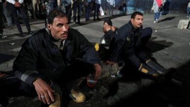 اتحاد العمال ينعى شهداء حريق سنترال رمسيس ويشيد ببطولات رجال الحماية المدنية