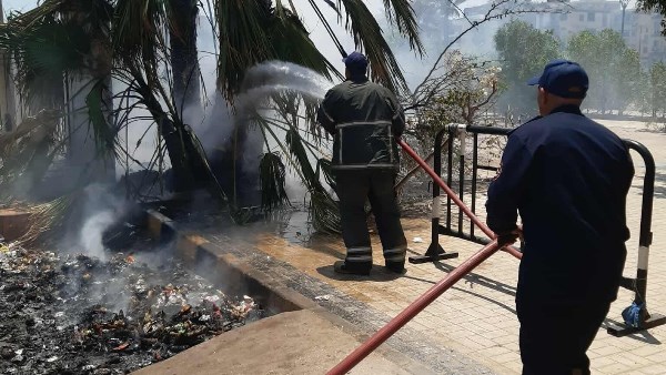 السيطرة على حريق محدود بمحطة كهرباء غرب العاشر من رمضان