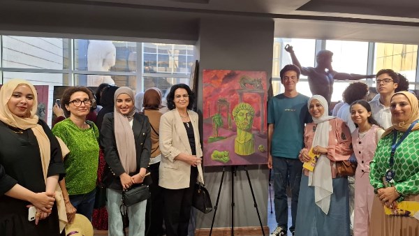 "الفن يلتقي التاريخ" في المتحف اليوناني الروماني بالإسكندرية