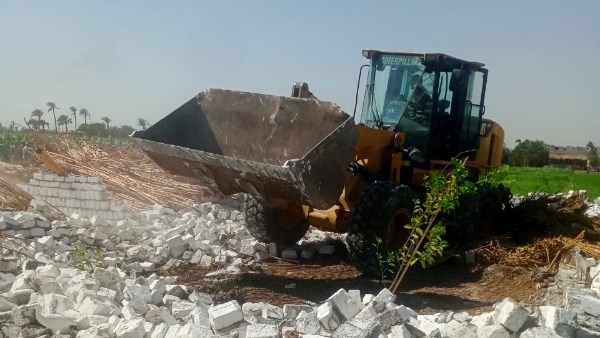بني سويف.. إزالة 217 حالة تعدي على أملاك الدولة