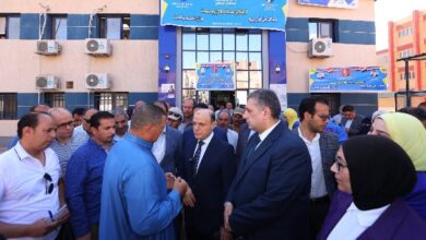 تدشين حملة «100 يوم صحة» في كفر الشيخ.. صور