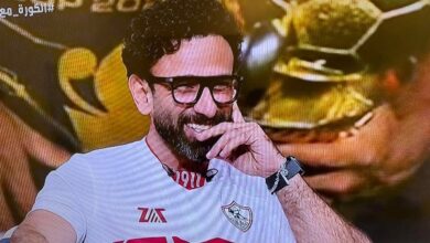 تقديرا لـ شيكابالا..ابراهيم فايق يرتدي تيشيرت الزمالك على الهواء