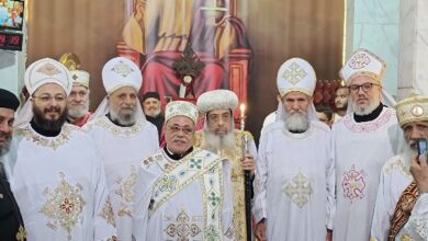 سيامة دياكون جديد بكنيسة الصليب المقدس بالمعادي