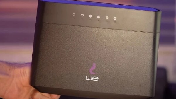 طريقة التقديم على خط أرضي وراوتر من WE
