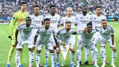 «مبابي» يقود تشكيل ريال مدريد ضد باريس سان جيرمان في نصف نهائي كأس العالم للأندية