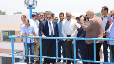 مد وتوسعة وتحسين خدمات الصرف الصحي بـ31 منطقة ريفية بالمنوفية