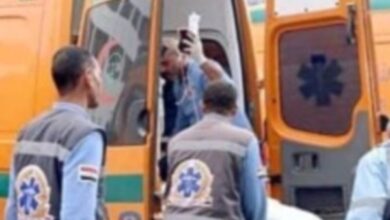 مصرع شاب سقط عليه سور في كمبوند شهير بأكتوبر