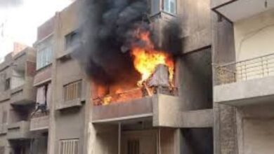 مصرع عجوز في حريق بشقة أمام حديقة الحيوان بالجيزة
