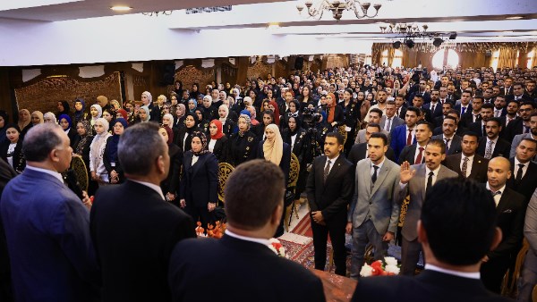 نقيب المحامين يترأس جلسة حلف اليمين القانونية للأعضاء الجدد.. ويكشف عن موعد انطلاق معهد المحاماة بثوبه الجديد
