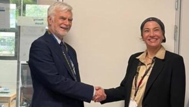 وزيرة البيئة تعقد لقاءا ثنائيا مع رئيس الفريق الحكومي الدولي المعني بتغير المناخ (IPCC)
